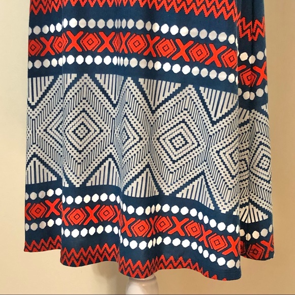 Cato Aztec Print Skirt - Picture 3 of 7